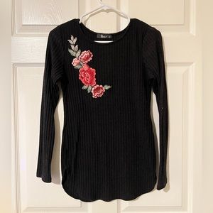 Women’s L floral shirt